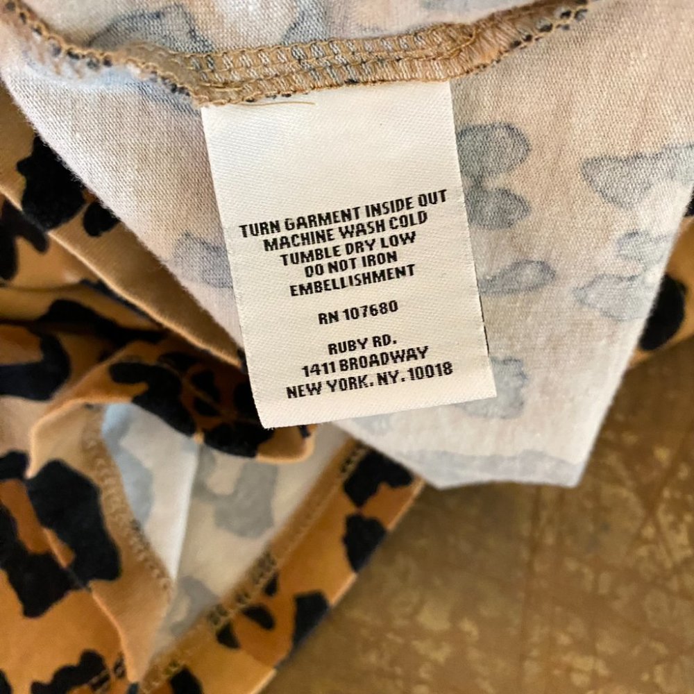 Ruby Rd, Leopard Print Blouse - Picture 6 of 6